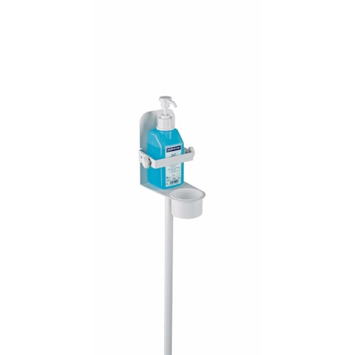 K&M Disinfectant Stand [80310] Color: Pure White, 100cm