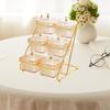 Appetizer Plate for Dried Fruits And Nuts with Shelf