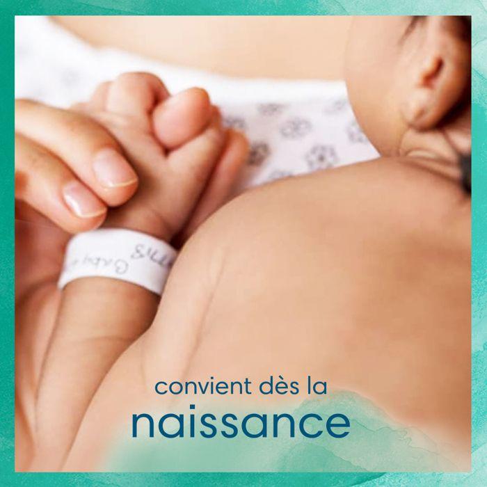 Pampers Lingettes Bébé Aqua Harmonie 720 Lingettes (Lot De 15 X 48)sans Parfum Ni Alcool 99% D'eau Et Des Fibres D'origine Végétale