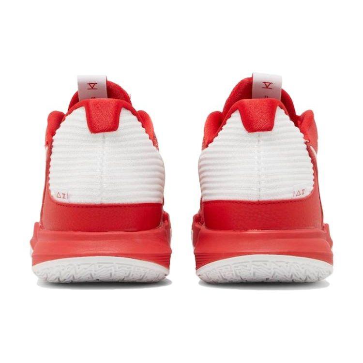 Nike Kyrie Low 5 TB University Red Scarpe da ginnastica unisex bianche DO9617-600