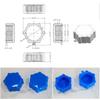 Plastic Material Fuel Drum Cap Thickened Structure Plastic Drum Lid Fuel Tank Cap  Industrial Use