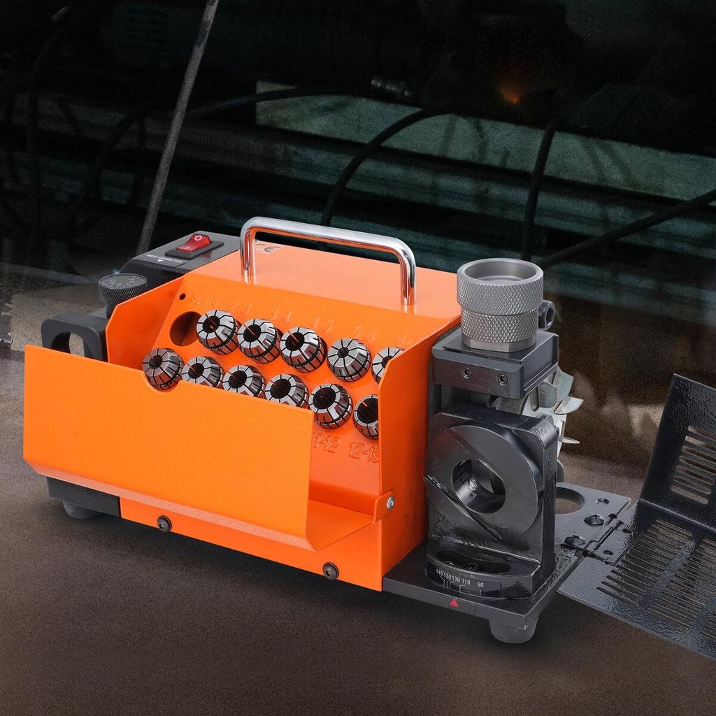 MR-13B Drill Bits Sharpener 3-13mm Bits Grinder Sharpener & 11 Collets