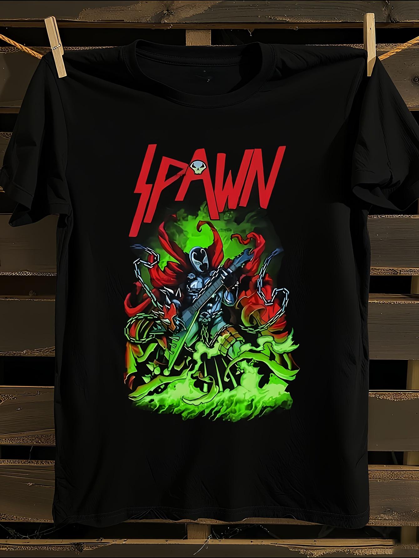Hellslayer Heavy Metal SPAWN Graphic Tshirt L