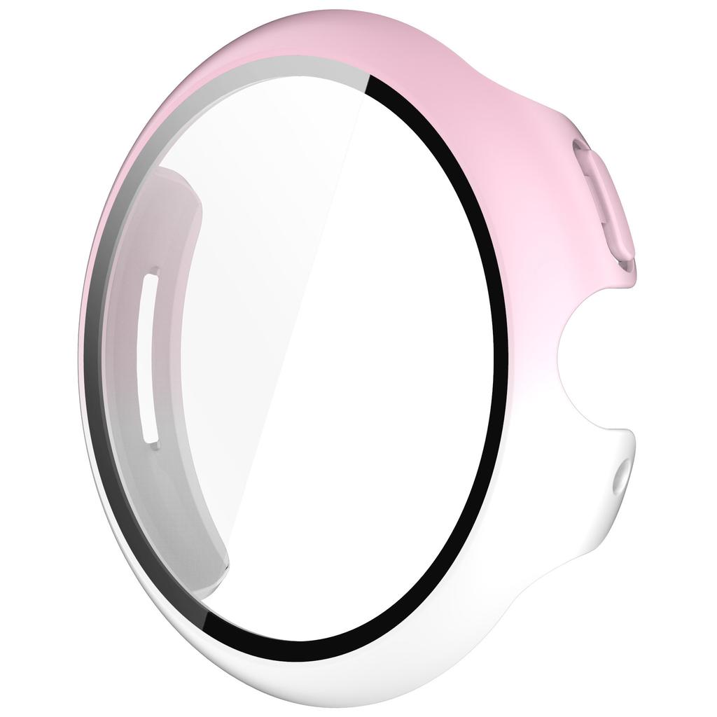 Case for Google Pixel Watch 3 45mm 41mm PC All-around Bumper Protective Cover + Screen Protector for Pixel Watch 3 Accessories