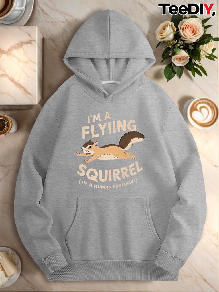 Flying Squirrel Human Costume Women's Hoodies