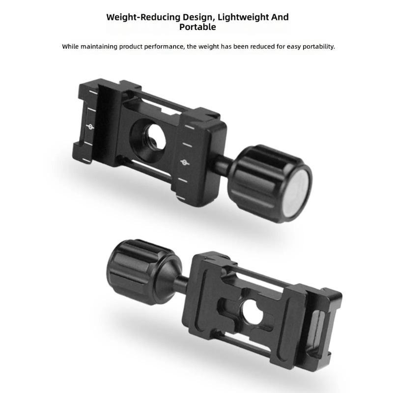 Universals Aluminum Quickly Release Plate For Camera Tripods Light Weight Aluminum Alloys Fast Mounting