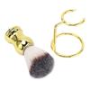 Shaving Brush with Stand Synthetic Hair Shaving Brush with Holder Stand for Men Gromming Shaving Too