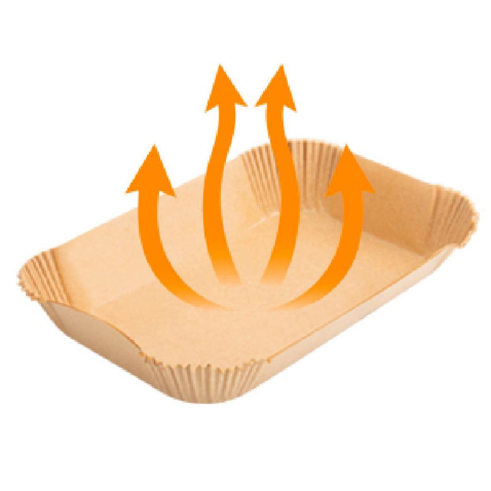 Non-stick Paper Tray Oil Proof Silicone Oil Paper Plate