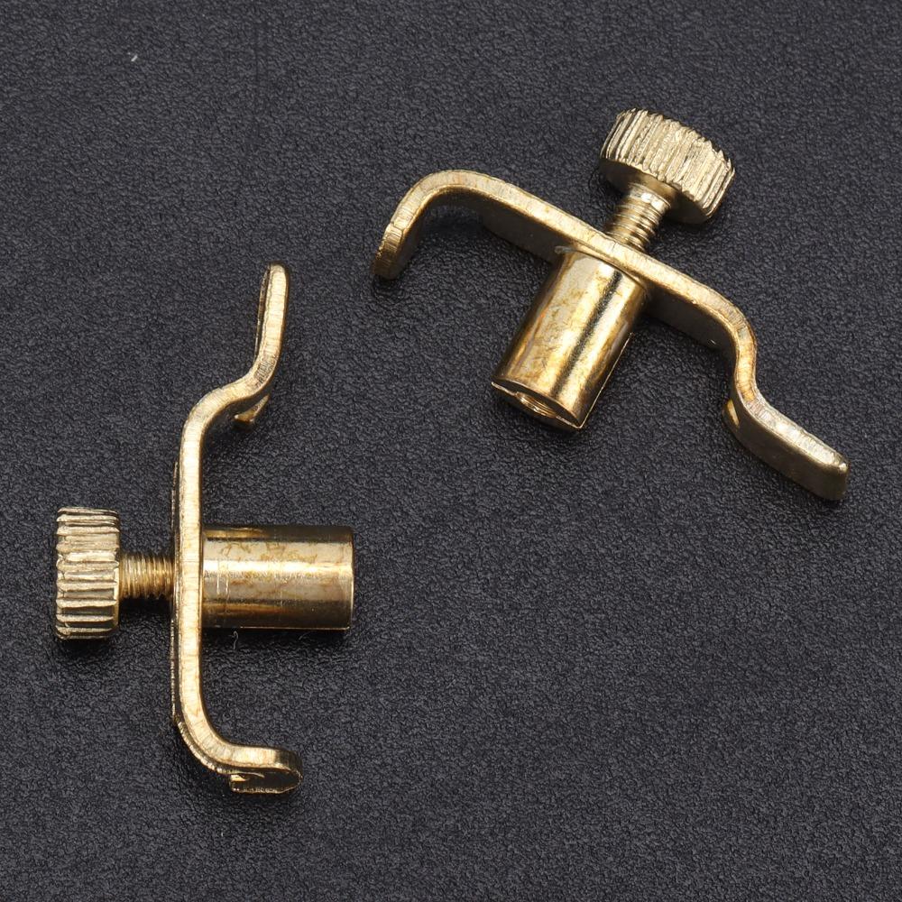 2PCS Metal String Tune Adjuster Golden Color Cello Tuner For String Instruments