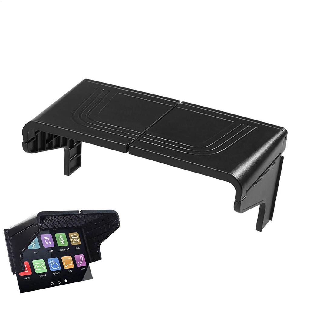 7-12" GPS Anti-Glare Shield Car GPS Navigation Sun Shade Car Radio Sunshade Navigation Visor Block Reflection & Glare Visor