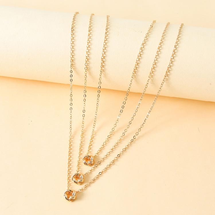 Knot Necklace for Best Friend Women Jewelry Gifts for Friends Silver Golden