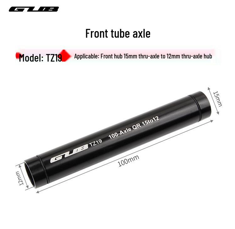 GUB TZ19 Bike Thru Axle Adapter 15mm to 12mm Conversion Kit