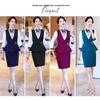Women's Professional Vest and Skirt Set