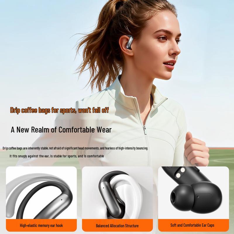 COUVEZI M144 Bone Conduction Sports Bluetooth Headphones