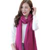 Autumn and Winter New Solid Color Imitation Cashmere Couple Scarf Thickened Warm Flat Scarf