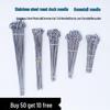 Stainless Steel Roast Duck and Goose Needle with Hook for Skewering and Oven Cooking
