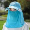 MEET SUNNY Outdoor Sun Protection Hat with Face & Neck Cover