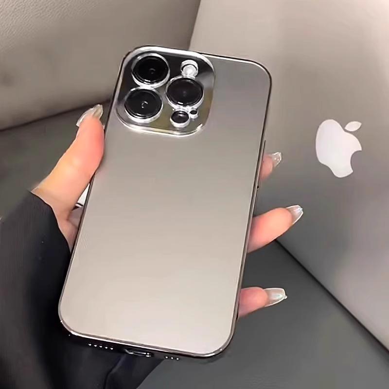 Applicable to Apple iphone11promax mobile phone case new 11 matte anti-drop 11 electroplating AG original ultra-thin model