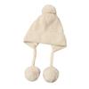 Autumn and Winter Hats for Women with Big Heads and Faces Small Bag Head Hats  Versatile and High End Warm Knitted Wool Hats