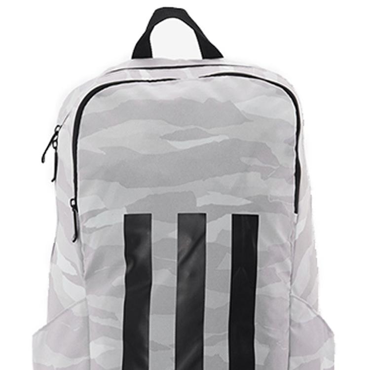 Adidas Fitness Sports Casual Zipper Backpack Unisex Backpacks Gray DZ2390