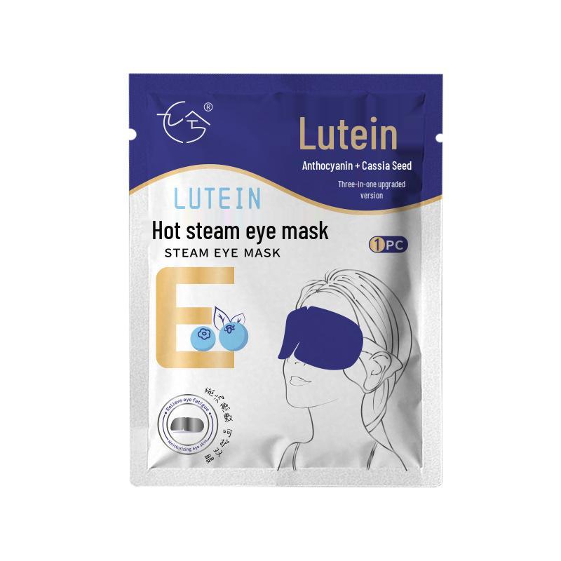 Animowana maseczka na oczy Steam: Łagodzi zmęczenie oczu, Zapewnia stałe ciepło do snu i ochrony oczu.