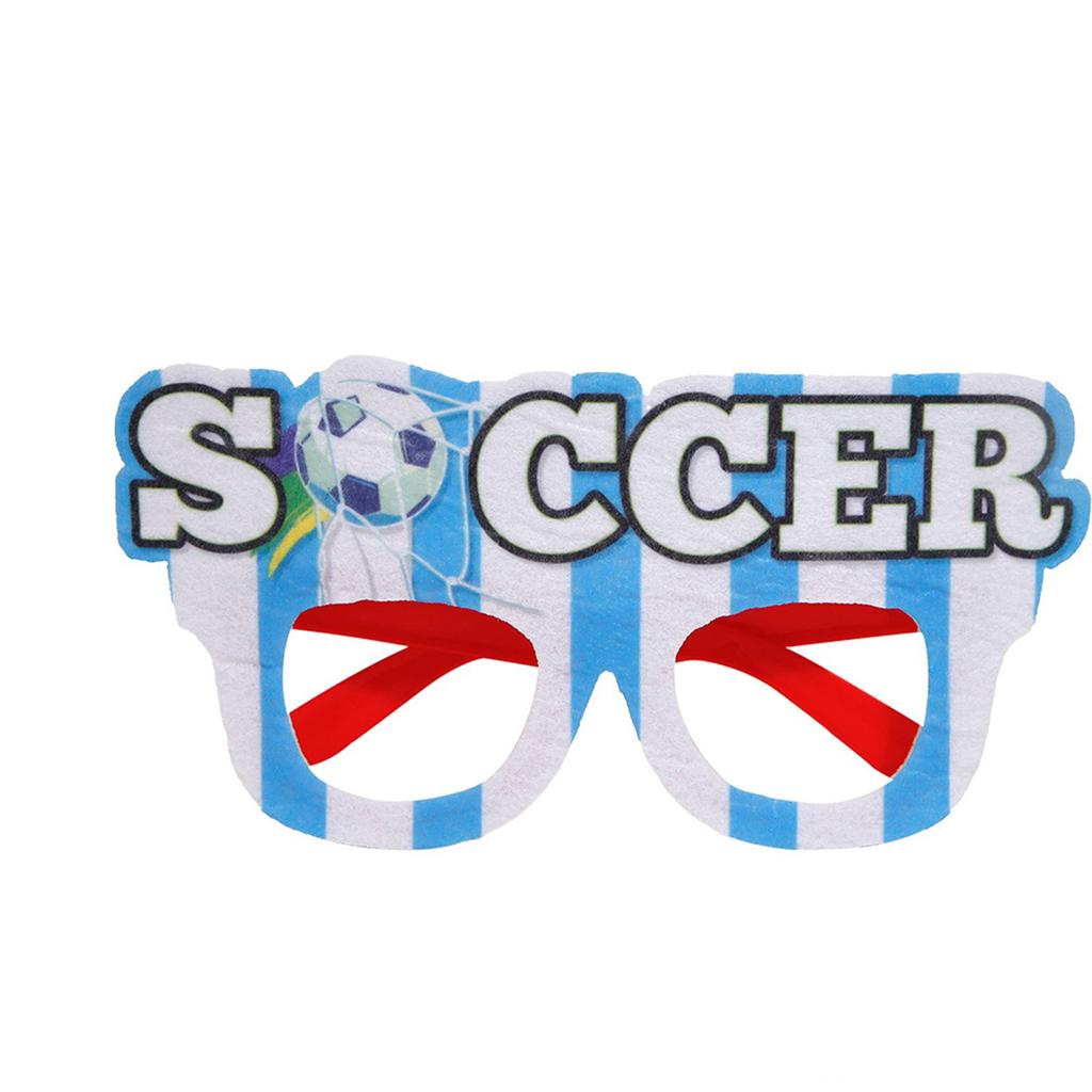 Piece Prop Glasses Party Glasses Football Accessories Decorative Birthdays Novelty Word Sunglasses Photo Funny Cup Themed Fans Football Favors