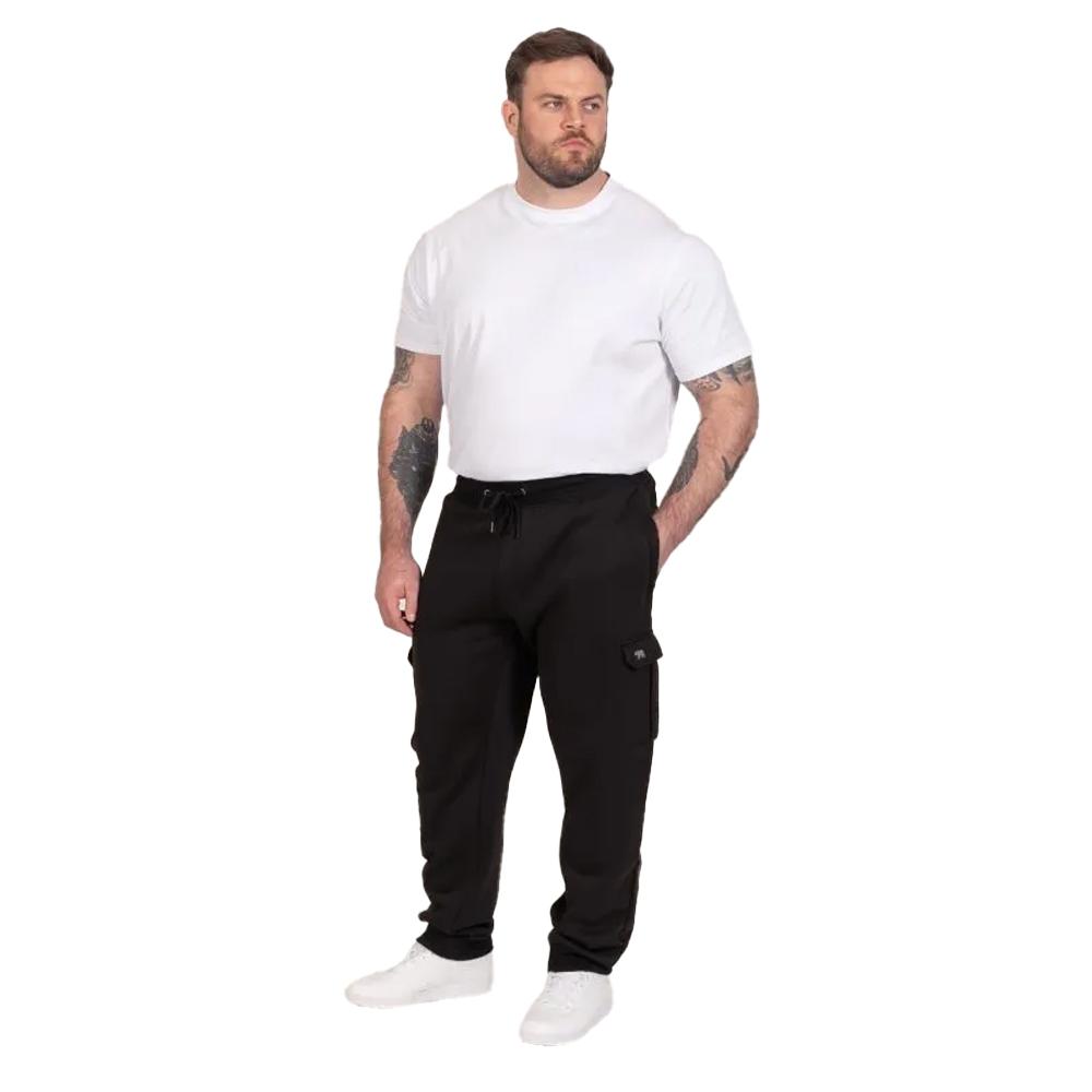 Duke Mens Dexter D555 Bear Embroidered Kingsize Joggers