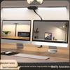 Dual Head LED Desk Lamp - Eye-Friendly Study Light for Dorms and Bedrooms, USB Powered Bedside Reading Lamp