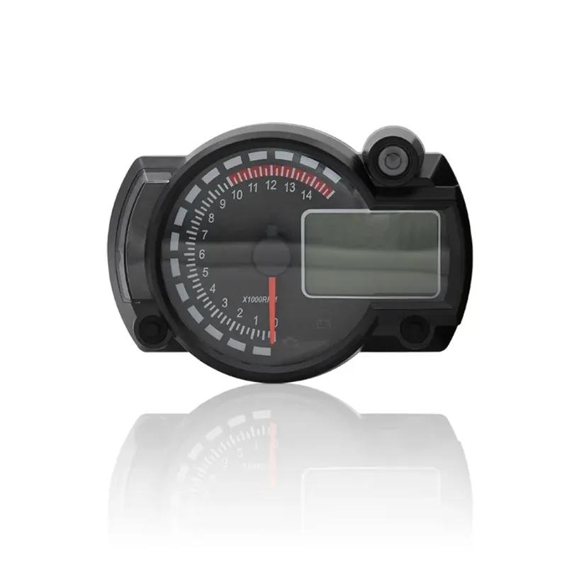 New KTM Pulsar LCD Digital Odometer Speedometer Instrument Universal For Motorcycle Colors Speed Gauge Meter Sensor Set