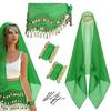 Belly Dance Stage Costume Lightweight Fabric Belly Dance Clothes For Comfort And Freedoms Of Movement