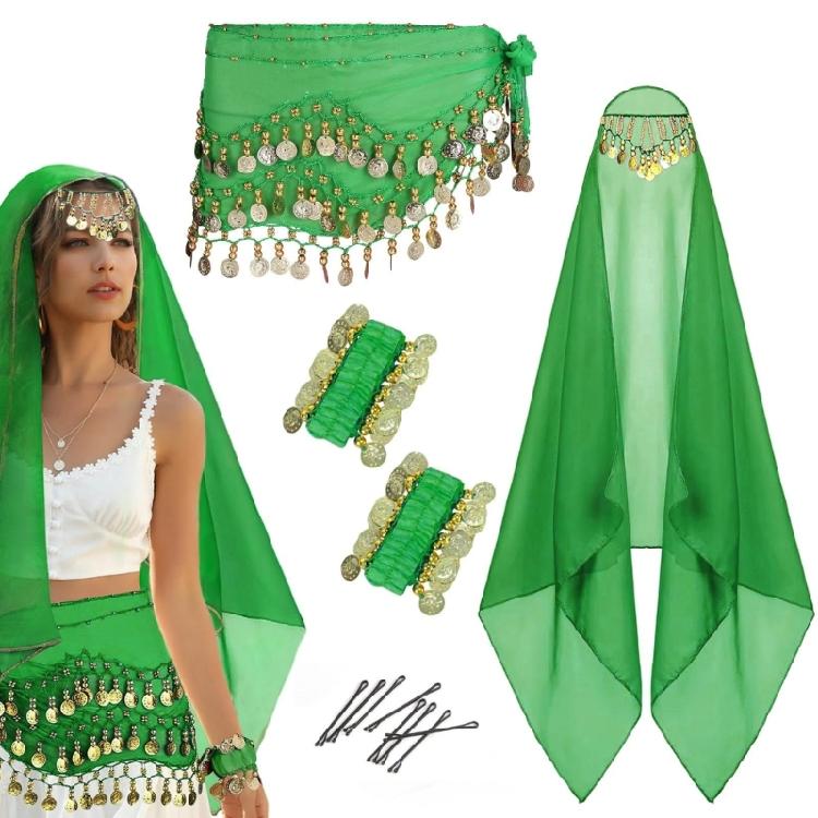 Belly Dance Stage Costume Lightweight Fabric Belly Dance Clothes For Comfort And Freedoms Of Movement
