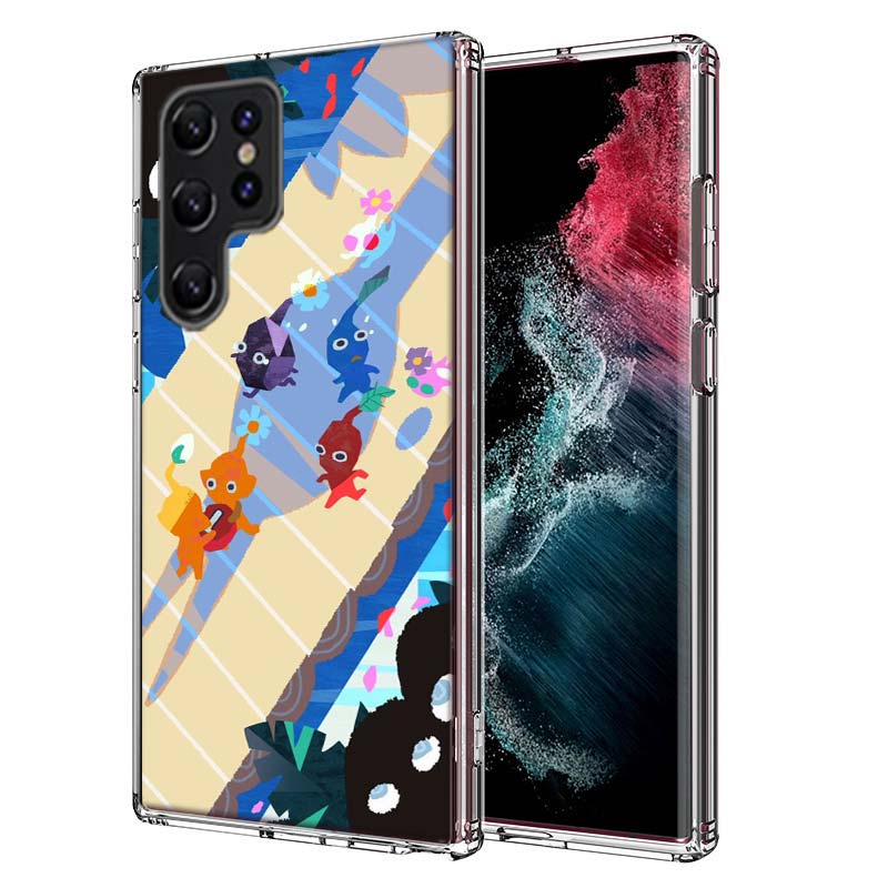 

Game Pikmin 4 Capa Phone Case For Samsung S26 Ultra S25 Edge Galaxy S23 S21 S20 S24 FE S22 S10 Plus Cover Clear TPU Shell Coque Samsung S20 Ultra