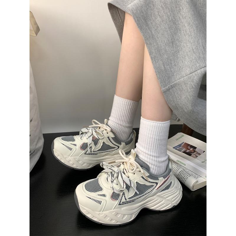 Frühling neue Mode lässige Papa-Schuhe vielseitige Retro-Sneaker 2416