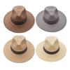 Chapeau de Soleil à Large Bord Chapeau Rétro Protection Solaire Maille Respirante Chapeau Pliable pour Voyage Pêche en Plein Air