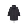 A Ma Maniere X Jordan Oversized Double Pocket Hooded Mid-Length Trench Coat Men Outerwear Grey DJ9757-010
