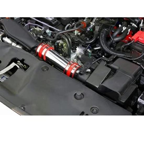

BLITZ SUCTION KIT Civic FK7 Red Silicone Hose 55729 срібний