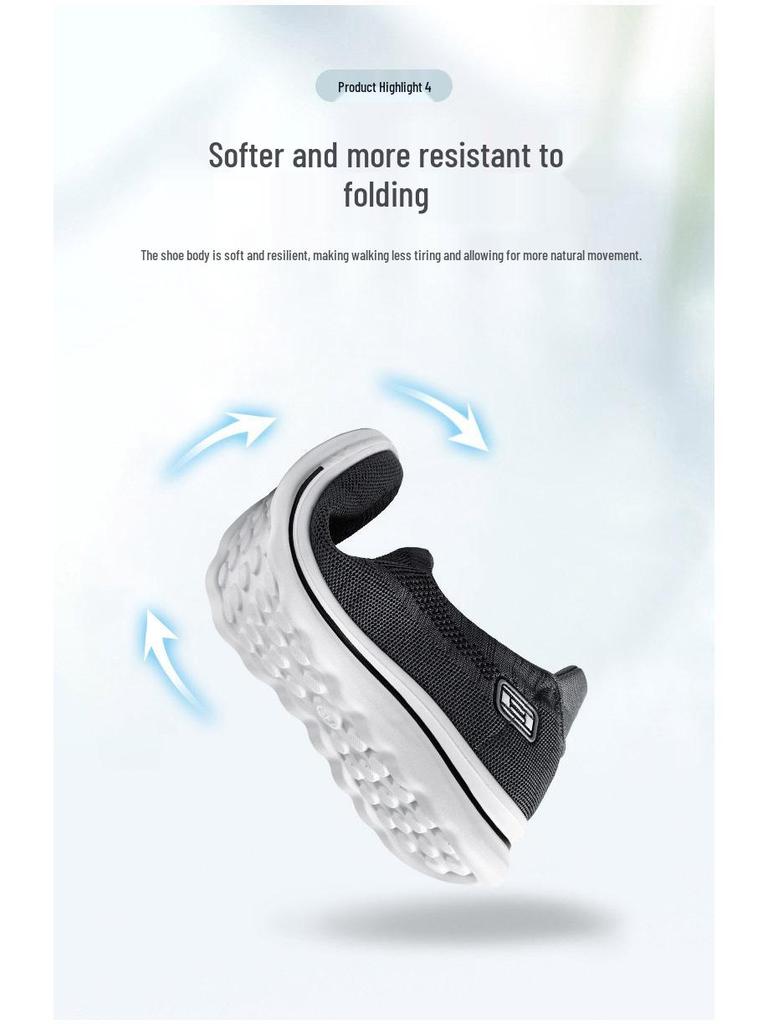 2026 Spring Women's Breathable Soft Sole Slip-On Walking Shoes for Women & Couples