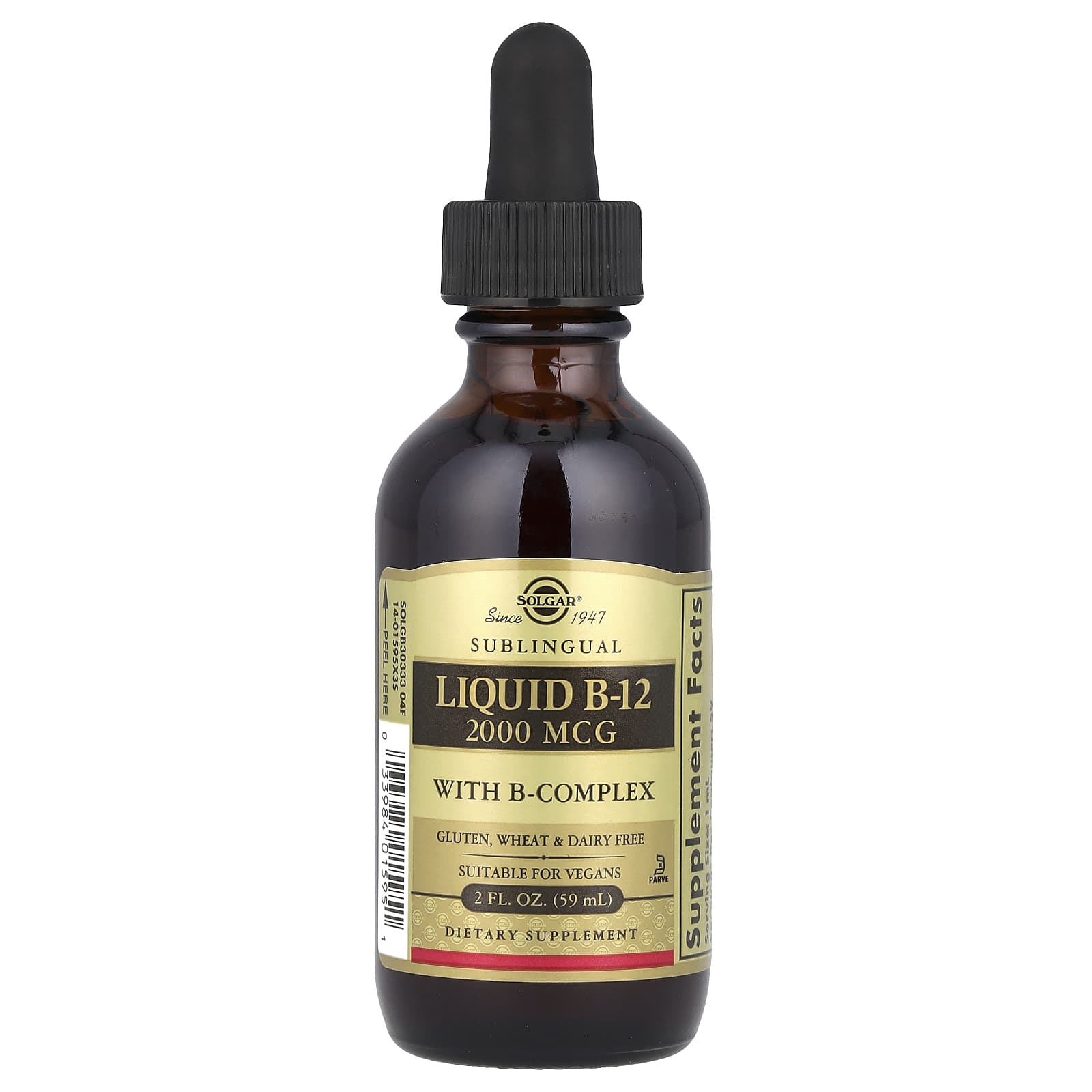 

Sulhajeong, Liquid B-12, 2000 Mcg, 2 Fl Oz (59.2 Ml)