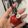Ins Blogger Denim Love String Necklace New Fashion Trend Sweater Chain Niche Simple Neck Chain Women