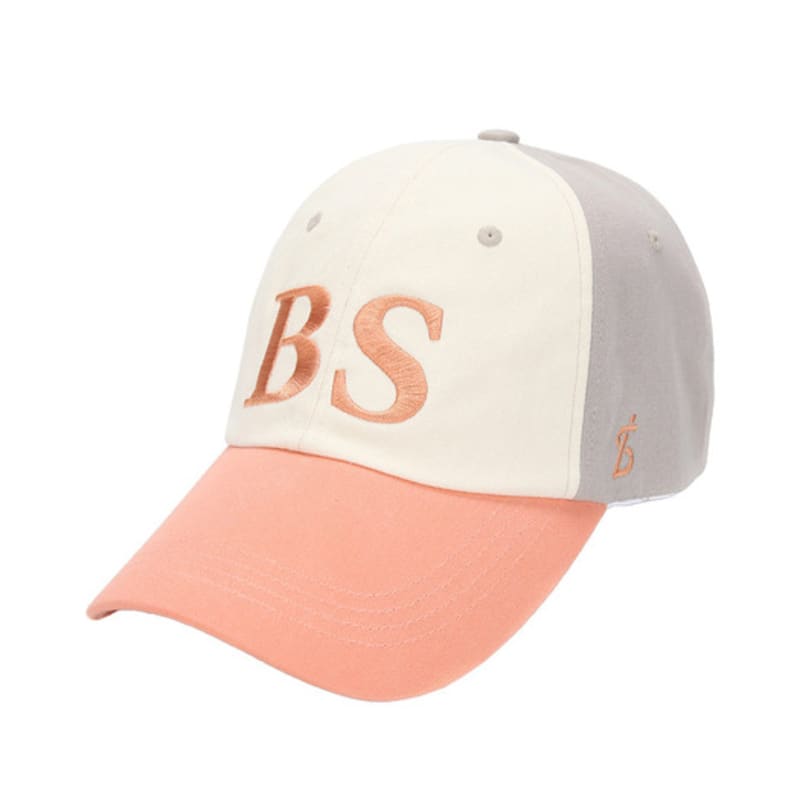 BLACK SANDS BS Logo Embroidered Two-Color Ball Cap (5 colors)