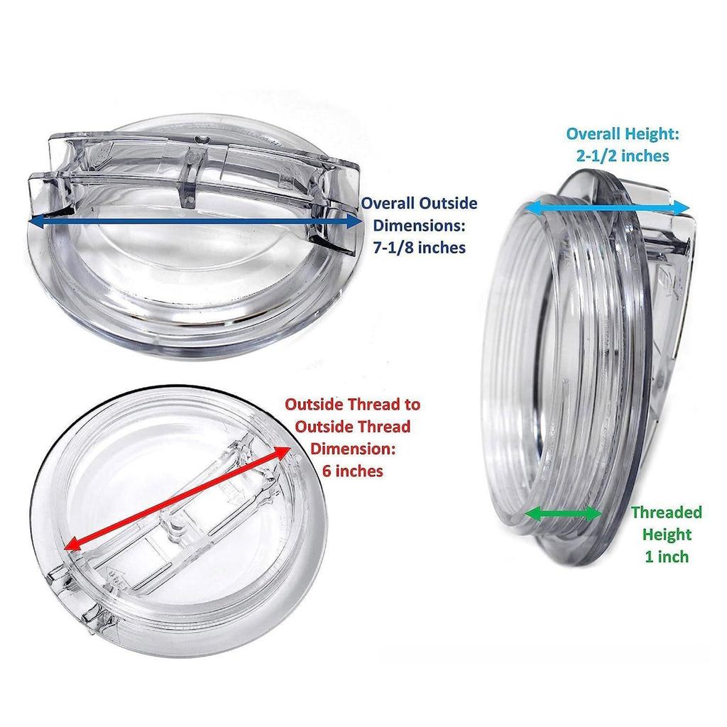Effektiv Ersättningspoolpumpslock Gänga Silskydd Poolunderhållstillbehör Akrylmaterial för SPX3100D-modellen