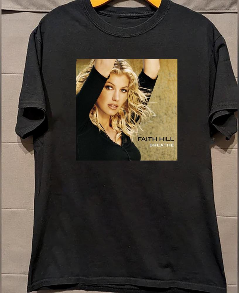 

NEW Faith Hill Black Cotton Shirt Full size S5XL Unisex SU102 Unisex T-Shirt XL
