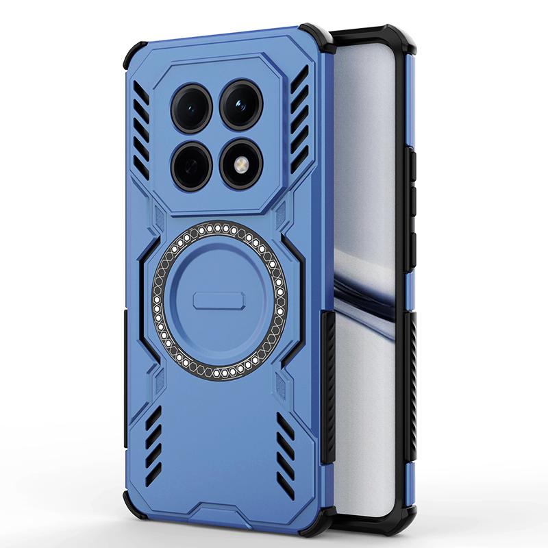KEYSION Heat Dissipation Case for Redmi Note 15 5G 15 Pro 4G Magnetic Cooling Shockproof Phone Cover for Redmi Note 15 Pro+ 5G