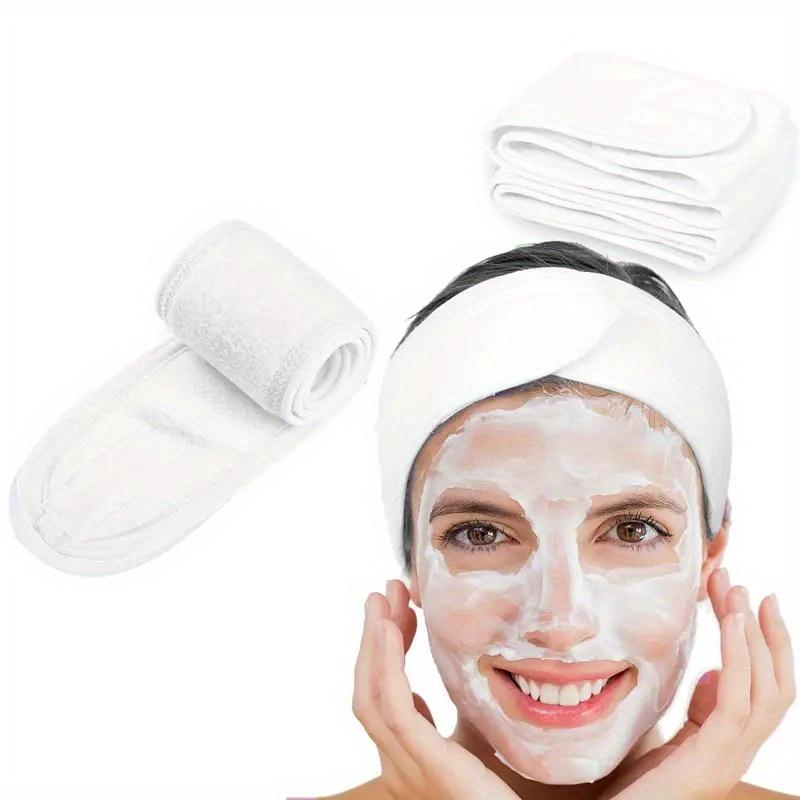 Women's Adjustable Wide Headband - Great Cosmetic Accessory for Yoga, Sports, Spa, Bath, Shower, Makeup and Face Wash