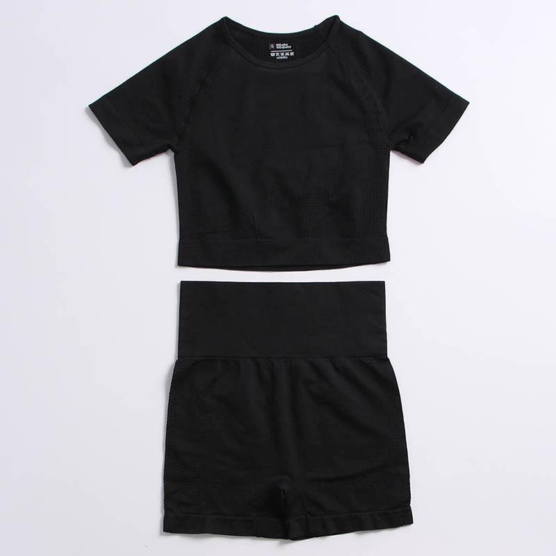New European & American Women's Quick-Dry Yoga Set: Long Sleeve Top, Sport Vest, Tight Pants.