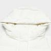 Fila Logo Print Hooded Mid-Length Casual Down Jacket Women Outerwear White F11W347901F-WT