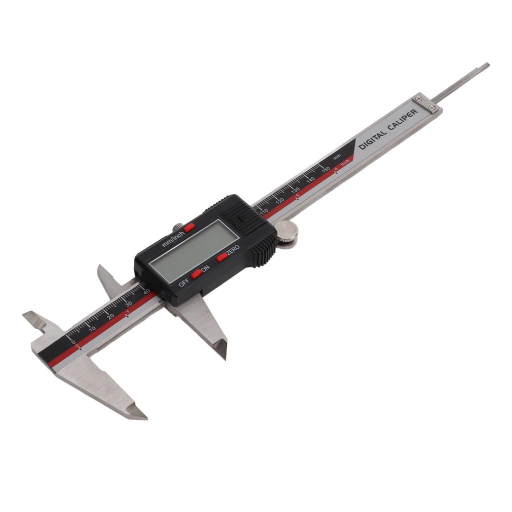Digitaler Messschieber, genaue Ablesung, klare Skala, leicht zu verwenden, verschleißfest, korrosionsbeständig, Nonius