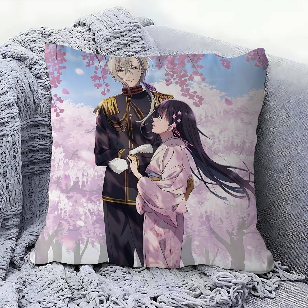 Anime-M-My Happy Marriage Pillow Anime Pillow Sofa Bed Head Pillow Cover Cushion Cover 45x45 Cm Fashion