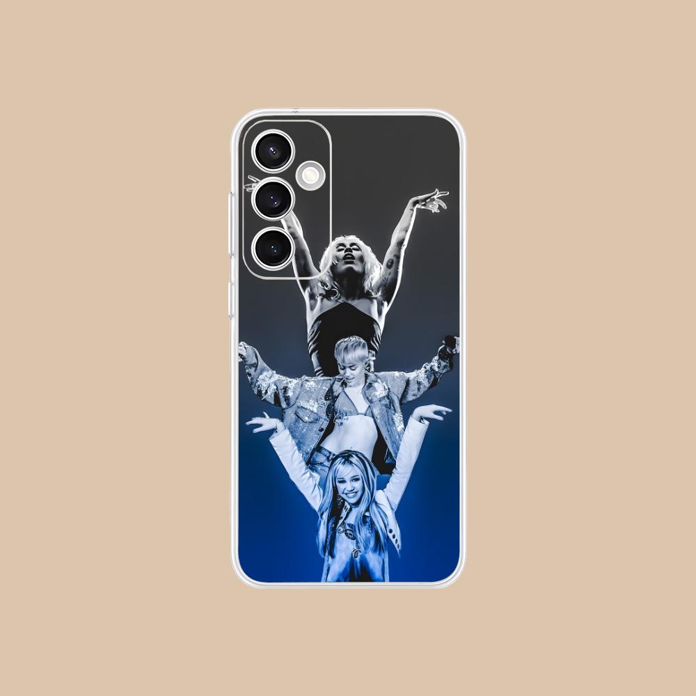 

Miley Cyrus Mobile Phone Case for Samsung Galaxy S25 S24 S23 S22 S21Plus FE Ultra Clear Colorful Cover Cellphones Cover Galaxy S24 Ultra