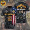 Guns N Roses 1985-2025 2025 Tour 3D T-Shirt – Lizenziertes & Exklusives Rockband-T-Shirt